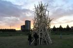 Bonfire: Rite for Almere before burning