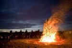Bonfire: Rite for Almere aflame with neighbors as witnesses